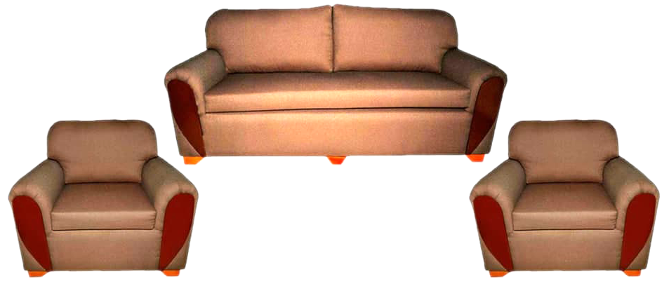 Isaiah Sofa Set with 4 Cushions